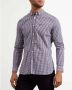 Lyle & Scott Slim Fit Gingham -Overhemd Blauw Heren - Thumbnail 2