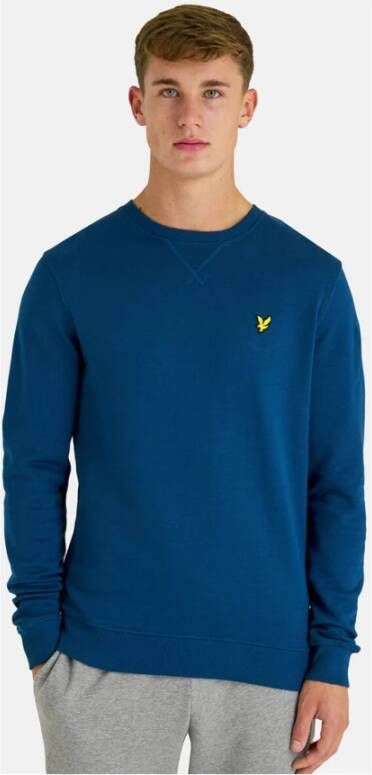 Lyle & Scott Stijlvolle Pullover Blauw Heren
