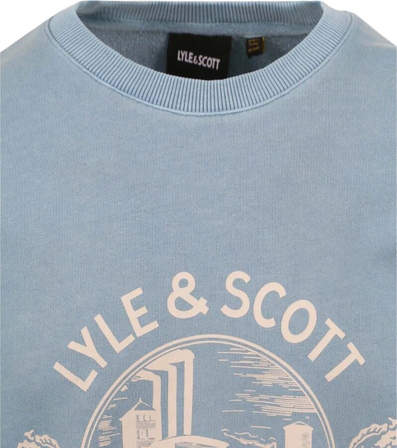 Lyle & Scott Sweater Blauw Heren