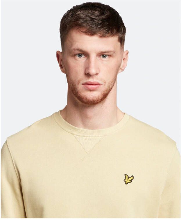 Lyle & Scott Sweatshirt Beige Heren