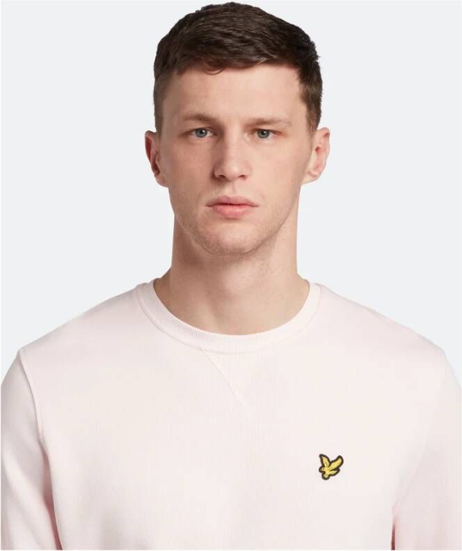 Lyle & Scott Sweatshirt Hoodies Roze Heren