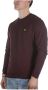 Lyle & Scott Sweater Lyle & Scott Brushed Back Crew Neck Sweatsh ML1131V - Thumbnail 3