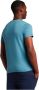 Lyle & Scott Plain T-shirt Blauw S400Vog Blauw Heren - Thumbnail 3