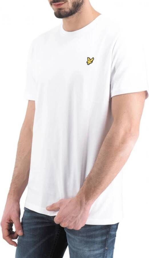 Lyle & Scott T-Shirts Wit Heren
