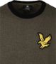 Lyle and Scott Lyle & Scott Trui Logo Olijfgroen - Thumbnail 2