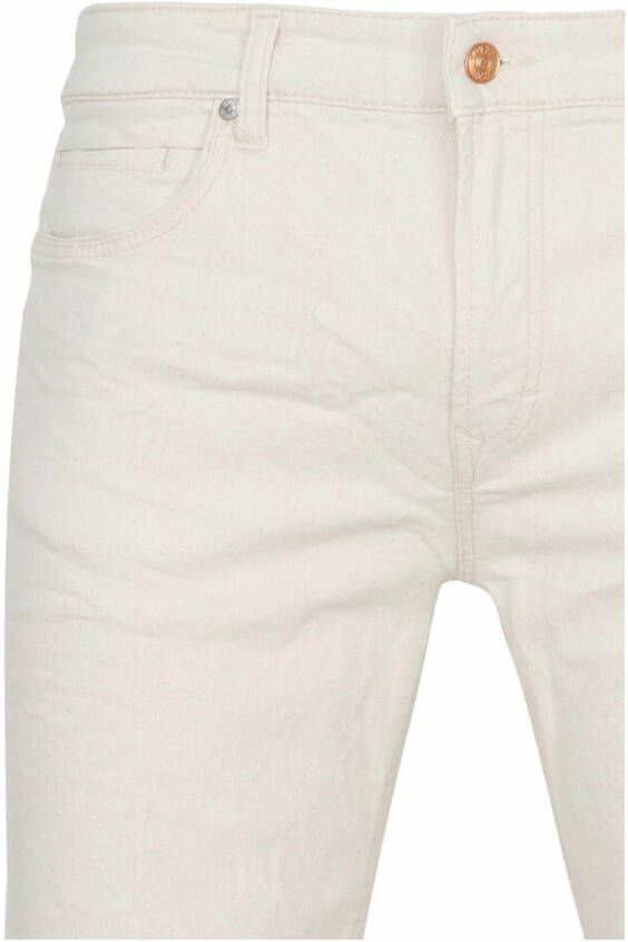 MAC jeans arne pipe denim ecru Wit Heren