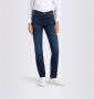 MAC Straight fit jeans met labelpatch model 'Angela' - Thumbnail 5