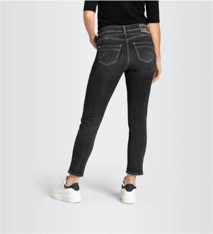 MAC Skinny Jeans Zwart Heren