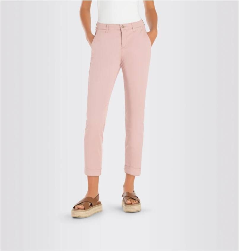 MAC Slim-fit Jeans Roze Dames