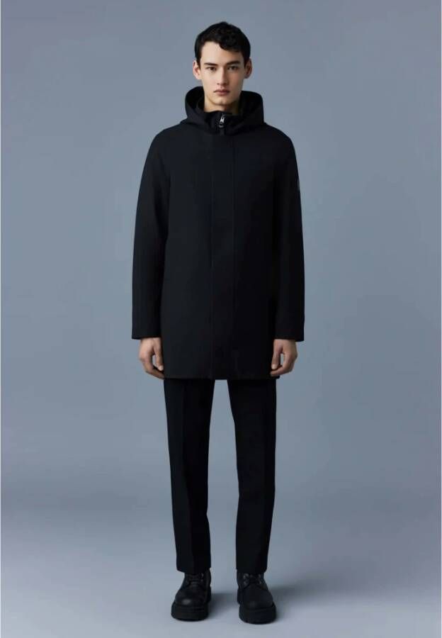 Mackage 2-in-1 Twill Dons Parka voor Heren Blauw Heren