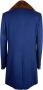 Made in Italia Single-Breasted Coats Blauw Heren - Thumbnail 2