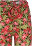 Magda Butrym Bloemenprint Hoge Taille Broek Multicolor Dames - Thumbnail 1