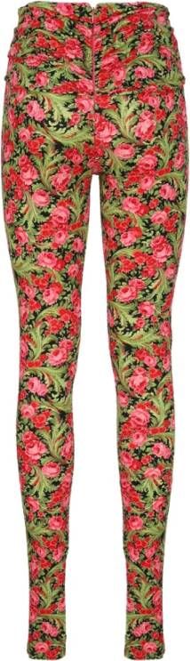 Magda Butrym Bloemenprint Hoge Taille Broek Multicolor Dames