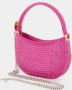 Magda Butrym Hobo bags Micro Vesna Hobo Bag Pink Strass in roze - Thumbnail 2