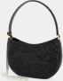 Magda Butrym Hobo bags Re23 Medium Vesna Hobo Bag Black Strass in zwart - Thumbnail 2