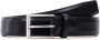 Magnanni Zwart Leren Riem Black Heren - Thumbnail 2