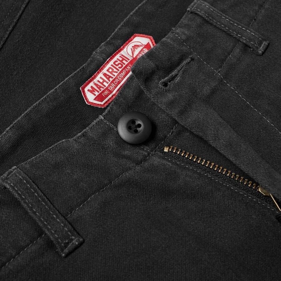 Maharishi Aangepaste broek Zwart Heren