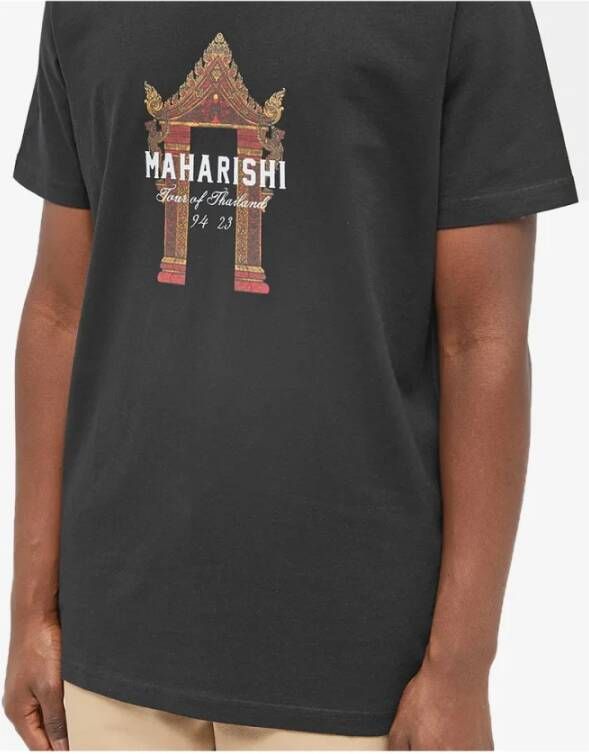 Maharishi T-Shirts Zwart Heren