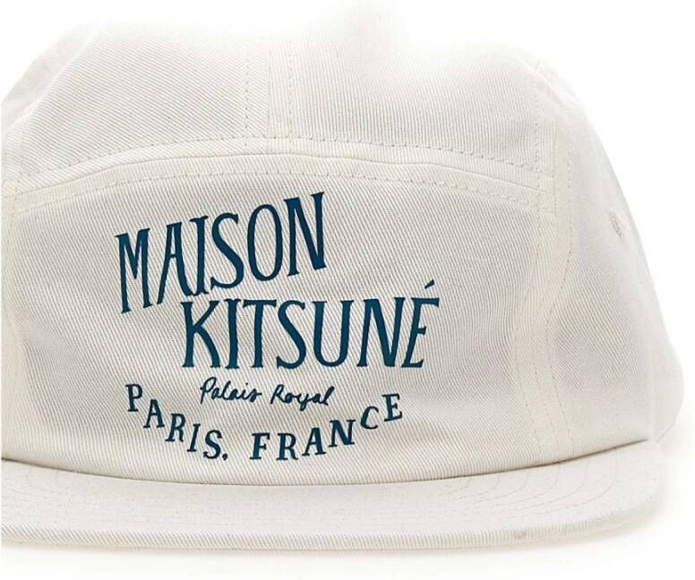 Maison Kitsuné Caps Wit Heren