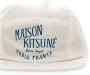Maison Kitsuné Palais Royal Baseball Cap Milk Logo White Heren - Thumbnail 6