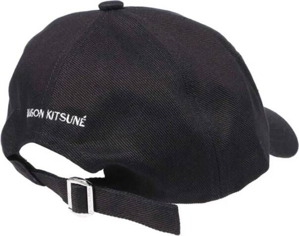 Maison Kitsuné Caps Zwart Heren
