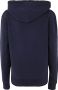 Maison Kitsuné Gray Fox Head Patch Classic Hoodie Blauw Dames - Thumbnail 2