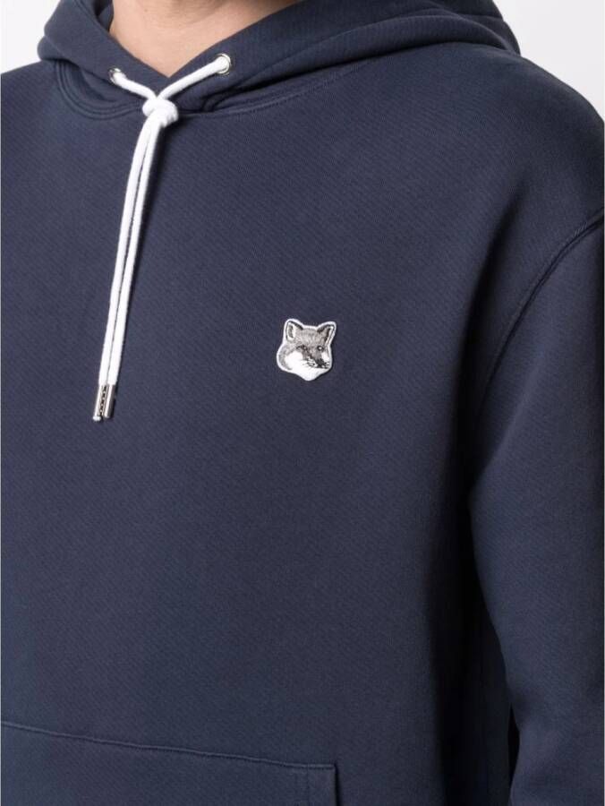 Maison Kitsuné Hoodies Blauw Heren