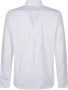 Maison Kitsuné Klassieke Witte Button Down Shirt met Institutionele Fox H White Heren - Thumbnail 1