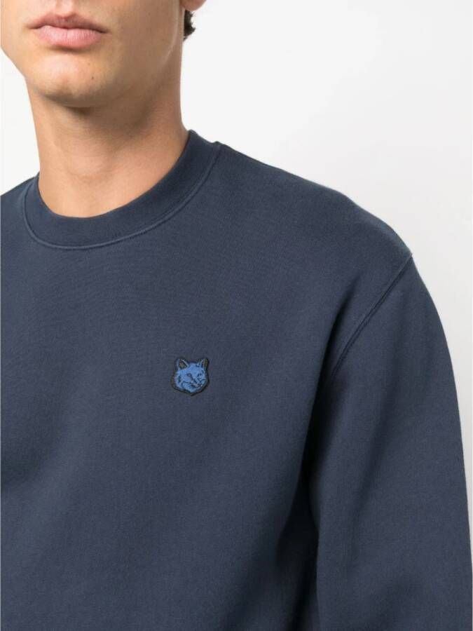 Maison Kitsuné Sweatshirts & Hoodies Blauw Heren