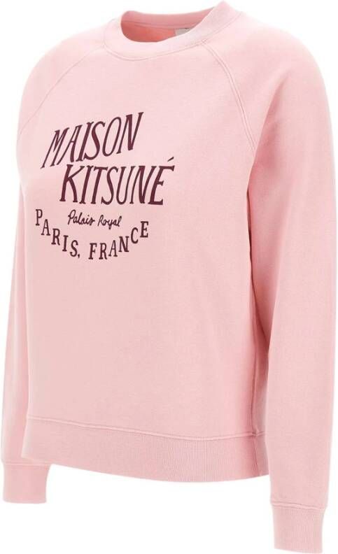 Maison Kitsuné Sweatshirt Roze Dames