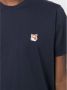 Maison Kitsuné T-Shirts Blauw Heren - Thumbnail 3