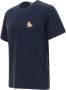 Maison Kitsuné Blauwe T-shirts en Polos met Afmetingen Blauw Dames - Thumbnail 2