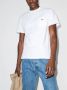 Maison Kitsuné T-shirt met zak en tricolour Fox Blue White - Thumbnail 2