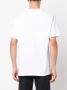 Maison Kitsuné Witte Katoenen T-shirt met Contrasterend Logo White Heren - Thumbnail 3