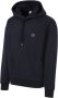 Maison Kitsuné Zwarte Oversized Hoodie met Tonal Fox Head Patch Zwart Heren - Thumbnail 2