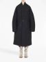 Maison Margiela 900 Black Coat Stijlvolle en Trendy Buitenkleding Black Dames - Thumbnail 2