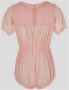 Maison Margiela Elegante Sheer Bodysuit voor vrouwen Roze Dames - Thumbnail 2