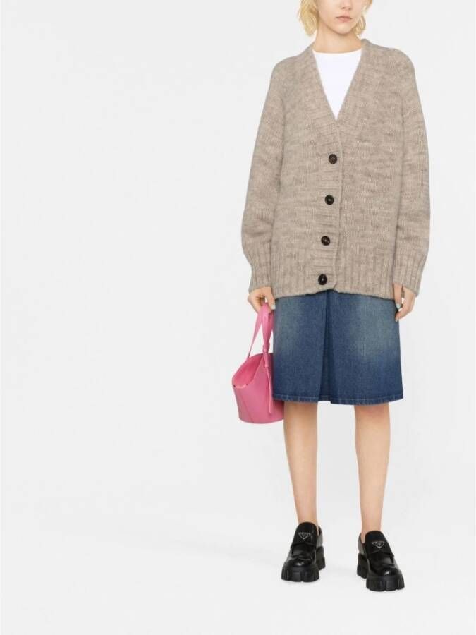 Maison Margiela Cardigans Bruin Dames