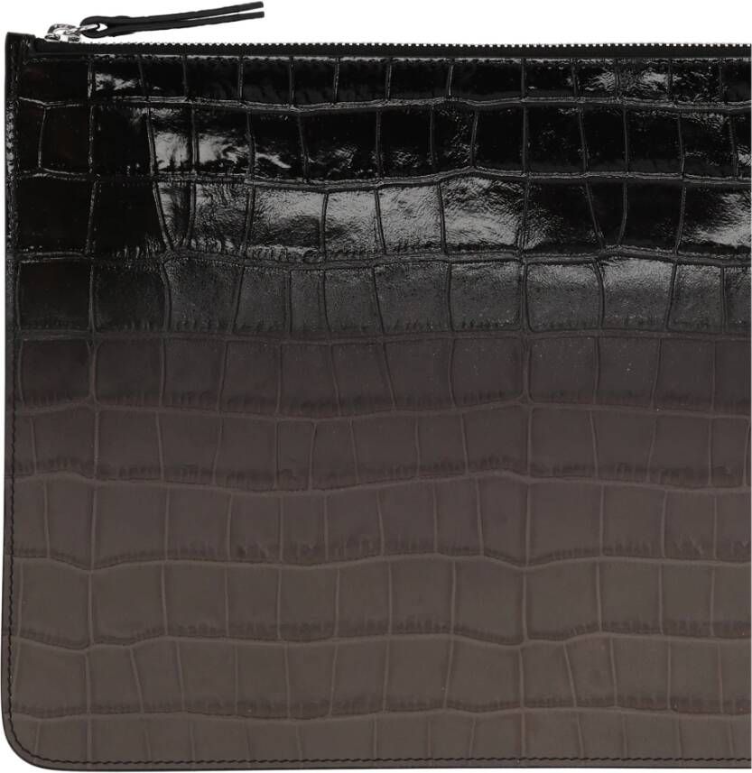 Maison Margiela Stijlvolle Pouch Clutch Zwart Dames