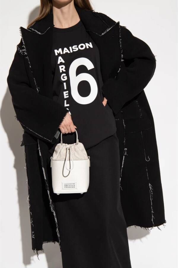 Maison Margiela Crossbody zak Wit Dames