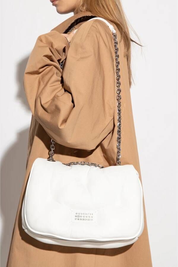 Maison Margiela Crossbody zak Wit Dames