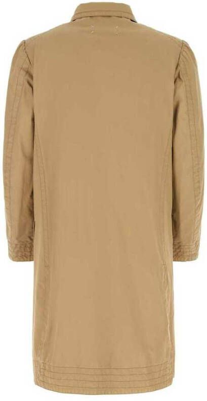 Maison Margiela Dubbelbreasted jassen Beige Heren