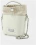 Maison Margiela Luxe Leren Schoudertas met Trekkoord White Unisex - Thumbnail 2