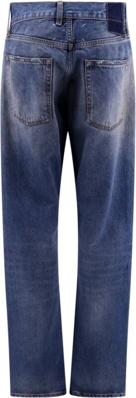 Maison Margiela Blauwe Aw23 Straight Jeans voor vrouwen Blauw Dames