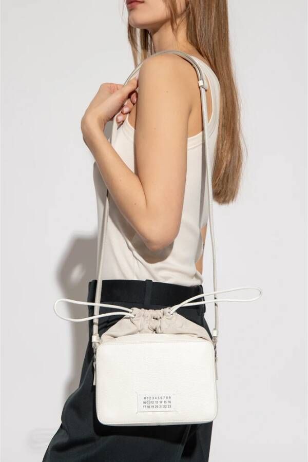 Maison Margiela Crossbody zak Wit Dames