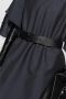 Maison Margiela Leren riem met handtekening Four stitches Black Unisex - Thumbnail 4