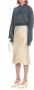 Maison Margiela Midi Skirts Beige Dames - Thumbnail 2