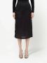Maison Margiela Zwarte chiffon rok met hoge taille Zwart Dames - Thumbnail 2