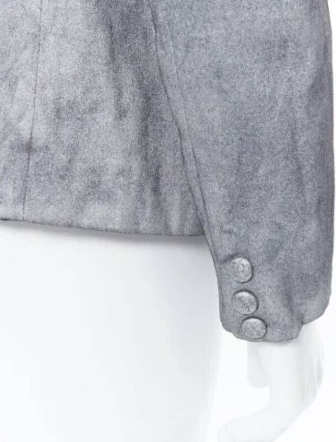 Maison Margiela Pre-owned Cotton outerwear Gray Dames