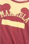Maison Margiela Multikleur Logo T-shirt Red Heren - Thumbnail 4